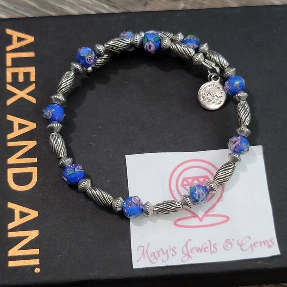 Alex and Ani Road to Romance beaded wrap bracelet - Picture 4 of 4